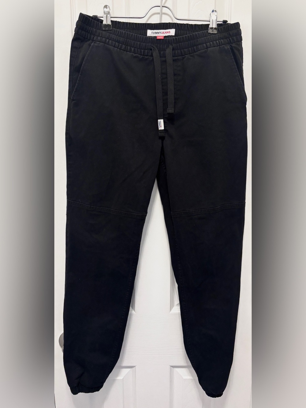 Tommy Hilfiger Black Drawstring Joggers